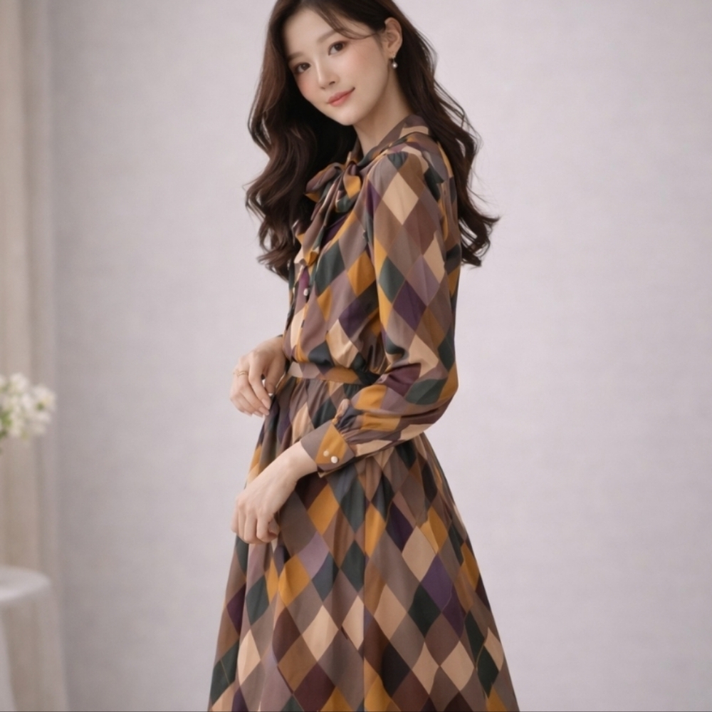 Bluebell | Japanese Lux Silk Skirt Set Print